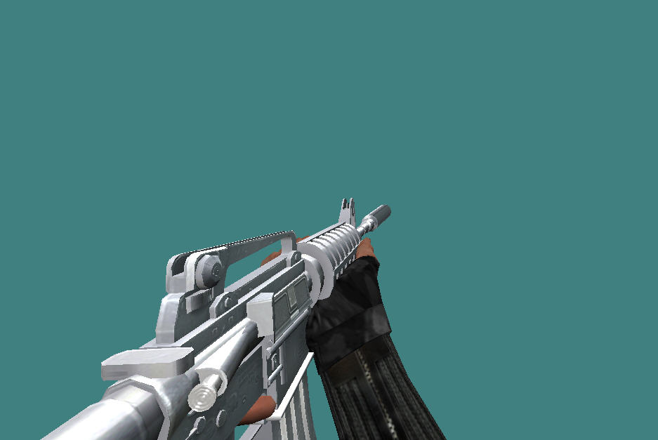 White M4A1 from css