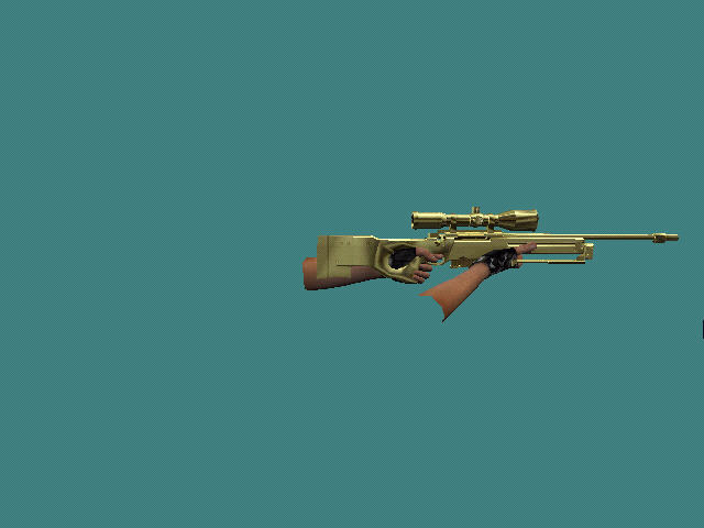Gold AWP from CSS